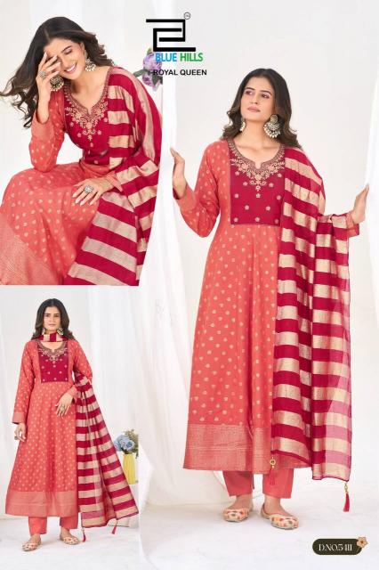 Blue hills royal queen kurtis wholesale